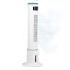 Simple Deluxe Mist Tower Fan, 12 Speeds & 3 Modes Settings Standing Fan , 15 Hour Timing Closure Cooling Fan, Low Noise, 43 Inches, White