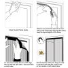 Magnetic Mesh Curtain Hands-free Fly Mesh Door Curtain