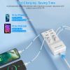 10 Ports USB Charging Station Hub 50W USB Wall Charger Fast Charging Power Adapter for Phone Tablet