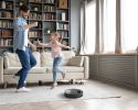 Geek Smart L8 Robot Vacuum Cleaner and Mop, LDS Navigation, Wi-Fi Connected APP, Selective Room Cleaning,MAX 2700 PA Suction, Ideal for Pets and Large