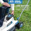 40-Volt Cordless 18-inch Push Mower Kit, (1) 6Ah Lithium-Ion Battery & Charger