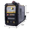 110/220V MMA Welder, 200A Stick ARC Welding Machine IGBT Inverter Digital Display LCD Hot Start Welder with Electrode Holder, Work Clamp, Input Power