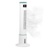 Simple Deluxe Mist Tower Fan, 12 Speeds & 3 Modes Settings Standing Fan , 15 Hour Timing Closure Cooling Fan, Low Noise, 43 Inches, White