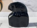 2.3inches Natural obsidian stone quartz crystal hand carved chameleon skull crystal gifts 1x