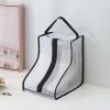 1pc Transparent Waterproof Boot Storage Bag; Boots Storage & Protector Bag; Portable Shoe Dust Bags; Household Organizer; Shoes Packing Organizers For