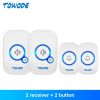 Home Wireless Doorbell 433Mhz Welcome Friend Smart Doorbell 150Meters Long Distance 32 Songs 4 Level Volumes Door Chimes