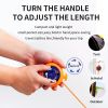 Portable Adjustable 26ft Travel Clothesline Camping Clothes Line, Laundry Dry Rope For Outdoor Fishing Camping And Indoor