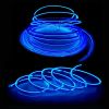 5M EL Wire Interior Car Flexible Led Strip Light Ledcare 5v USB Neon Glowing Eletroluminescent Ambient Lighting For Car Atmosphere Decroations