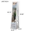 Full Length Mirror 360¬∞ Swivel Jewelry Cabinet