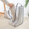 1pc Transparent Waterproof Boot Storage Bag; Boots Storage & Protector Bag; Portable Shoe Dust Bags; Household Organizer; Shoes Packing Organizers For