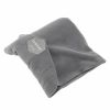 1pc Neck Support Travel Pillow; Comfortable & Supportive Fleece Pillow For Planes & Trains; Lightweight & Washable; Sleep & Bedding Accessories