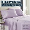 Full Size Sheets Set - Bedding Sheets & Pillowcases w/ 16 inch Deep Pockets - Fade Resistant & Machine Washable - 4 Piece 1800 Series Full Bed Sheet S